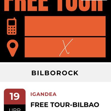 BAD 2025: "FREE TOUR-BILBAO" antzezlan erlazionala Bilborocken