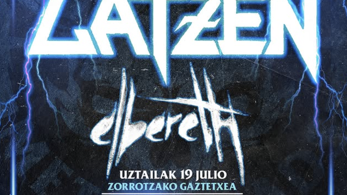 LATZEN taldearen kontzertua Zorrotzako Gaztetxean