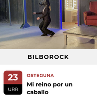 BAD 2025: "Mi reino por un caballo" ikuskizuna Bilborocken