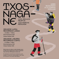 TXOSNAGANE  XIII. IBILALDI NEURTUA Atxurin