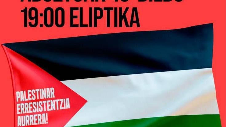 Palestinarekin Elkartasuna plataformak gosearen planifikazioa salatu eta mobilizaziorako deia egin du