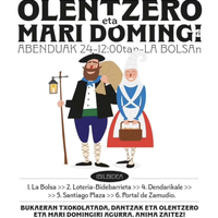 Maridomingi eta Olentzero Alde Zaharrean