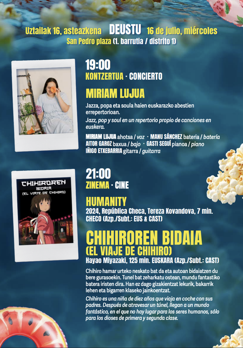 Udan Zinema Zure Auzoan: DEUSTU