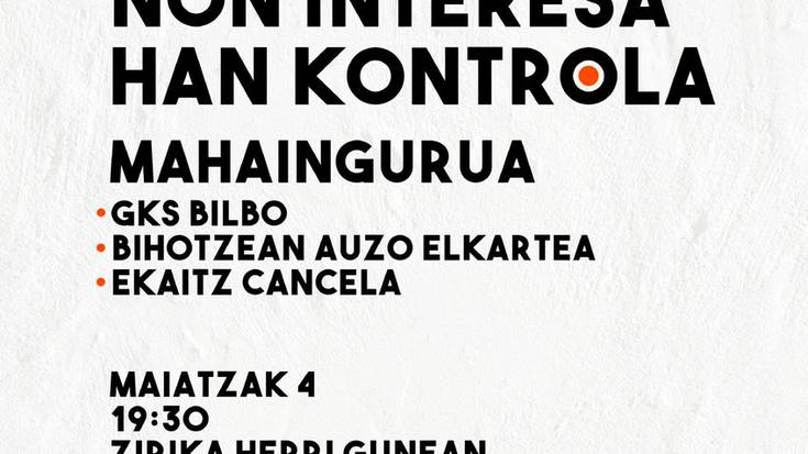 'Non interesa, han kontrola'