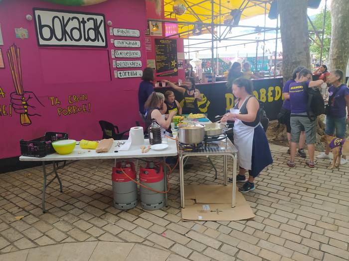 Patatak saltsa berdean gastronomia lehiaketa
