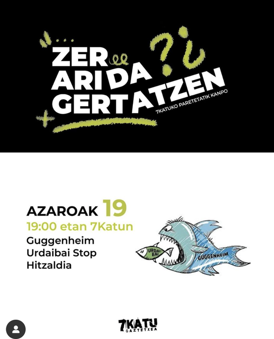 Zer ari da gertatzen?