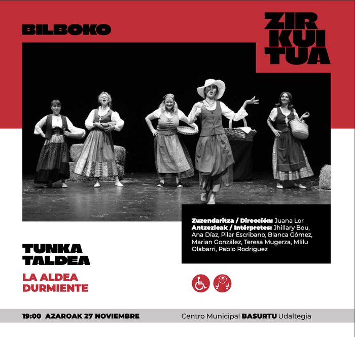 Bilboko Zirkuitua 2025: LA ALDEA DURMIENTE antzezlana San Frantzisko Udaltegian