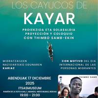 “Los cayucos de Kayar” filmaren proiekzioa eta solasaldia Itsasmuseumen