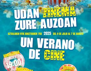 20.000 especies de abejas, Irati eta Grease filmak aire zabalean ikusteko aukera egongo da uda honetan