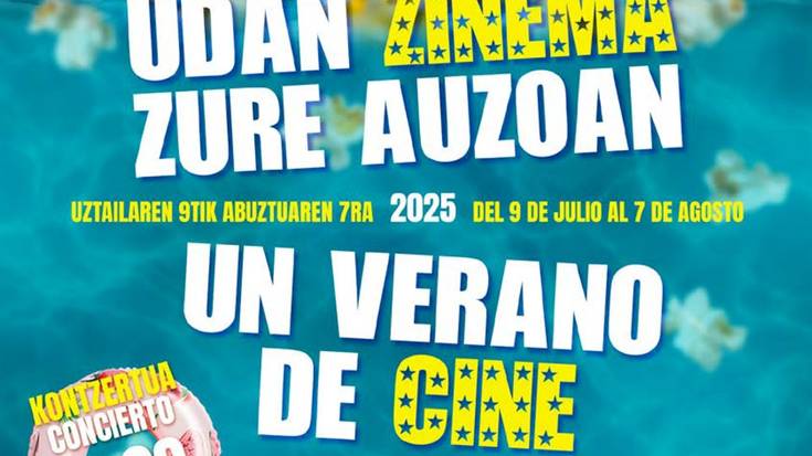 20.000 especies de abejas, Irati eta Grease filmak aire zabalean ikusteko aukera egongo da uda honetan