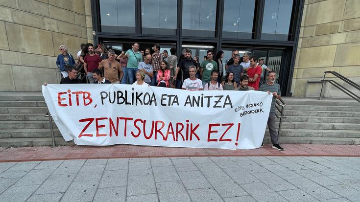 EITBn aplikatzen den "zentsura" salatu du taldeko enpresa batzordeak