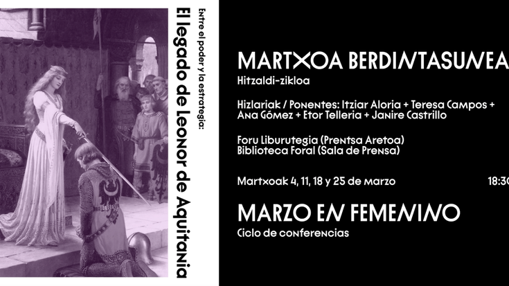 Martxoa berdintasunean: El legado de Leonor de Aquitania