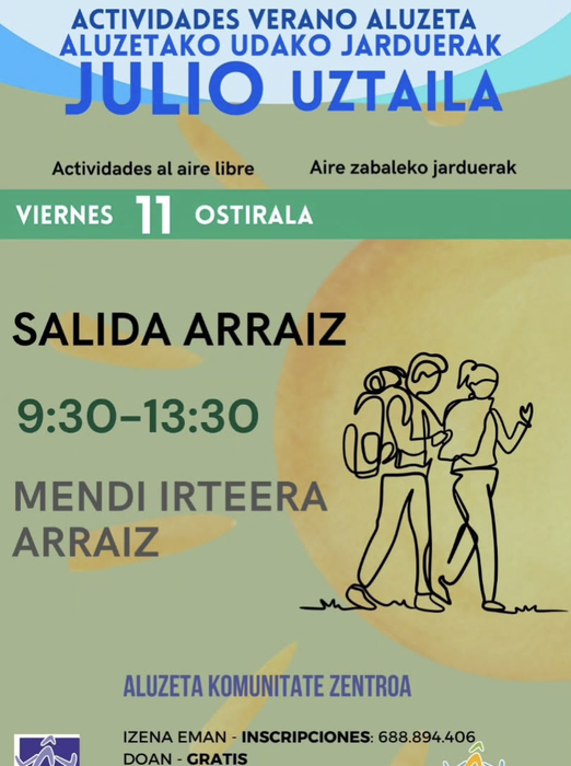 Mendi irteera: Arraiz