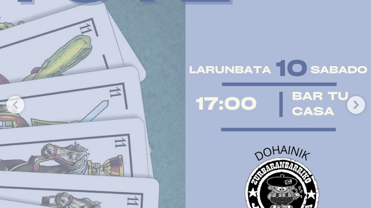 🔥ZURBARANBARRIKO JAIAK 2025!🔥 TUTE TXAPELKETA