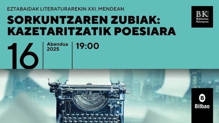 Eztabaidak literaturarekin XXI. mendean Bidebarrieta Kulturgunean