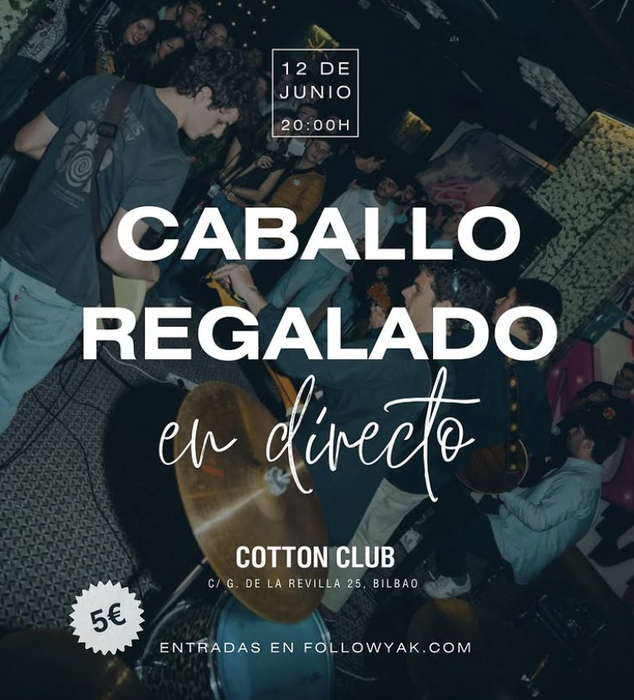 CABALLO REGALADO Cotton Club Aretoan