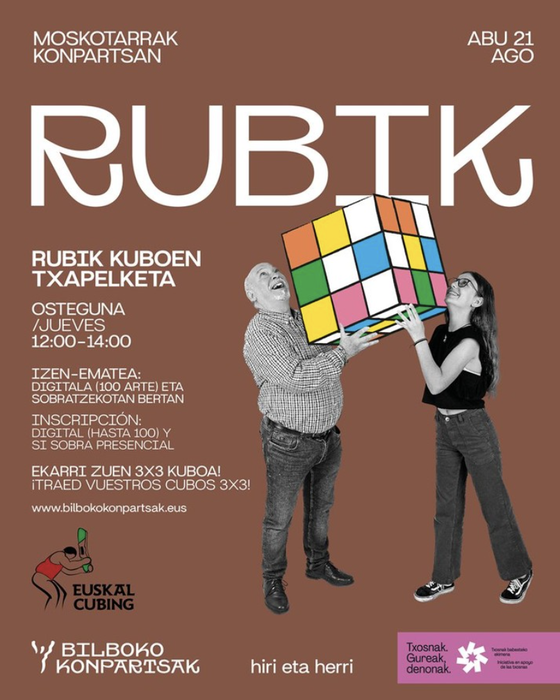 Bilboko Konpartsak: RUBIK KUBOEN Txapelketa