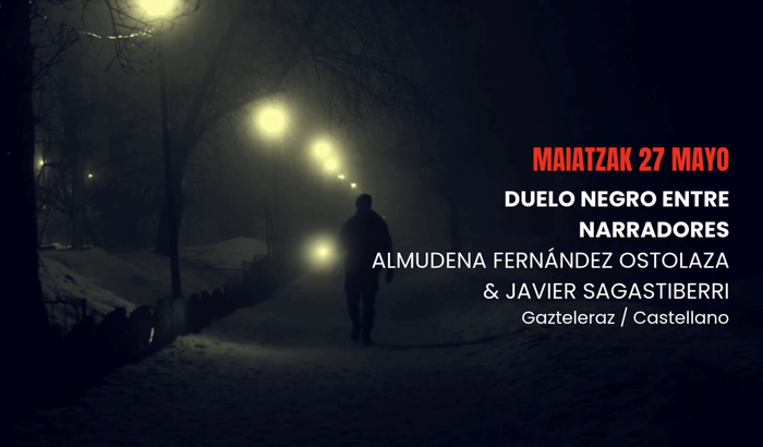 Udaberri beltza: DUELO NEGRO ENTRE NARRADORES hitzaldia (IV) Foru Liburutegian