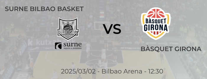 Surne Bilbao Basketen hitzordua Miribillan