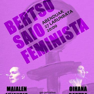 Bertso Saio feminista Hika Ateneon