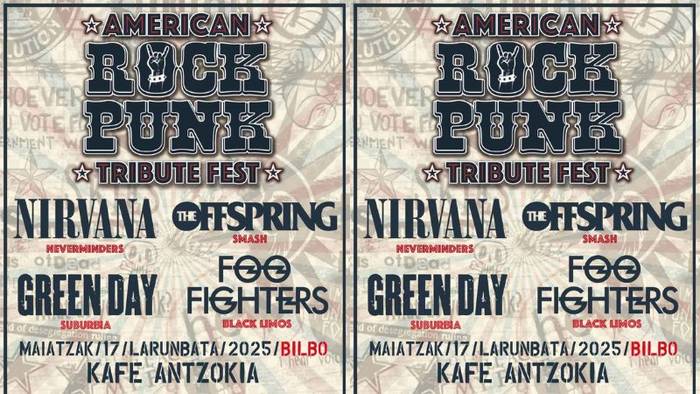 American Rock Punk Tribute Fest 2025 Kafe Antzokian