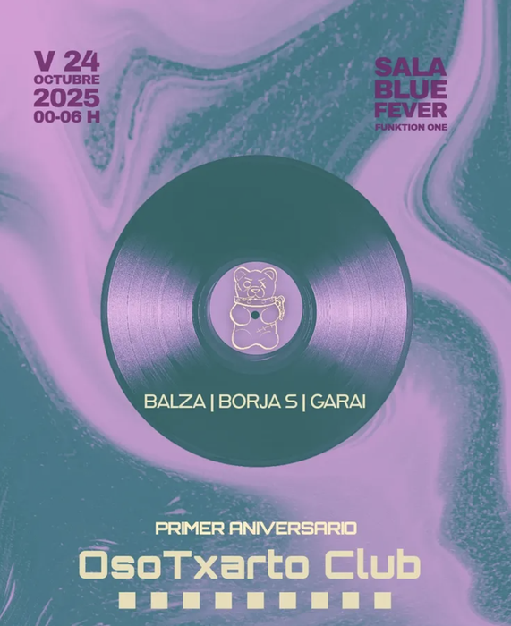 OsoTxarto Cluben urteurrena Fever aretoan