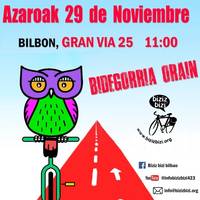 42. Bizikleta martxa: 'Bidegorria Galdakaora orain!'