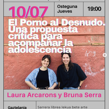 EL PORNO AL DESNUDO liburuaren aurkezpena La Sinsorgan