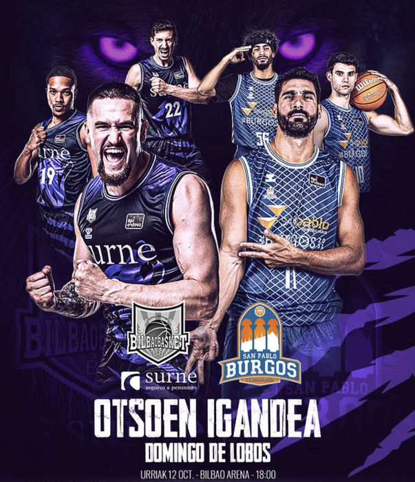 Surne Bilbao Basketen hitzordua Miribillan