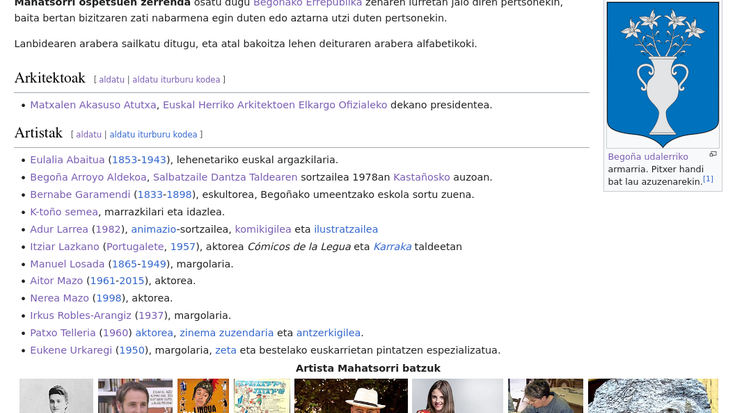 Lortu dugu, badira 100 mahatsorri Euskal Wikipedian