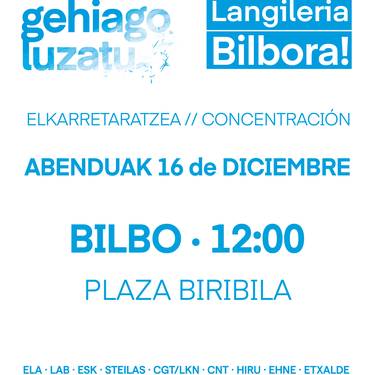 Elkarretaratzea Plaza Biribilan