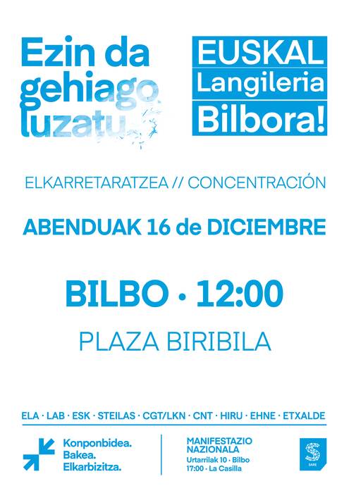 Elkarretaratzea Plaza Biribilan