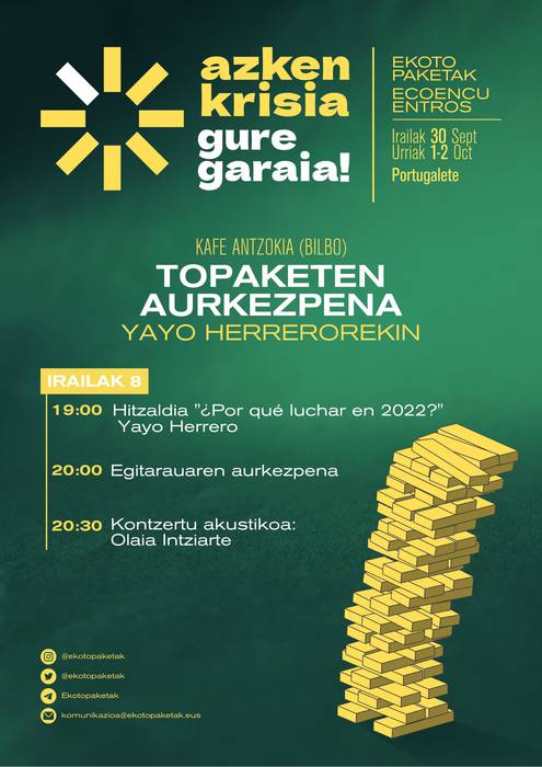 Ekotopaketen aurkezpena