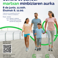 Minbiziaren aurkako martxa antolatu du Bizkaiko Minbiziaren Aurkako Elkarteak