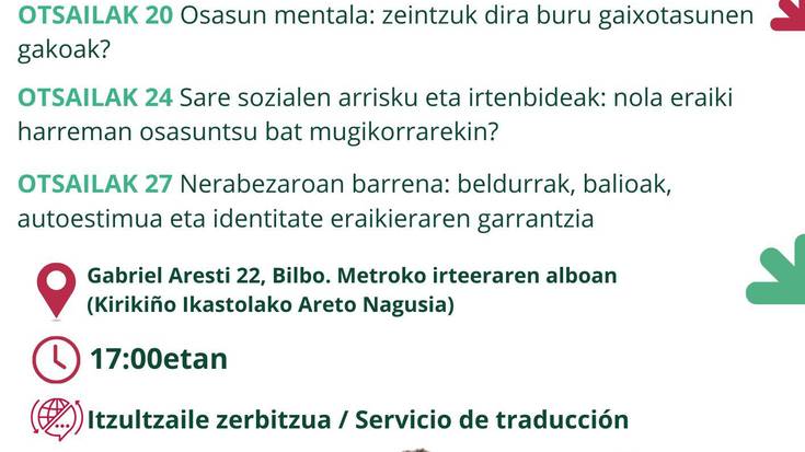 Altxa Burua hitzaldiak Kirikiño Ikastolan
