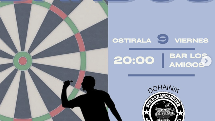 🔥ZURBARANBARRIKO JAIAK 2025!🔥 DARDO TXAPELKETA