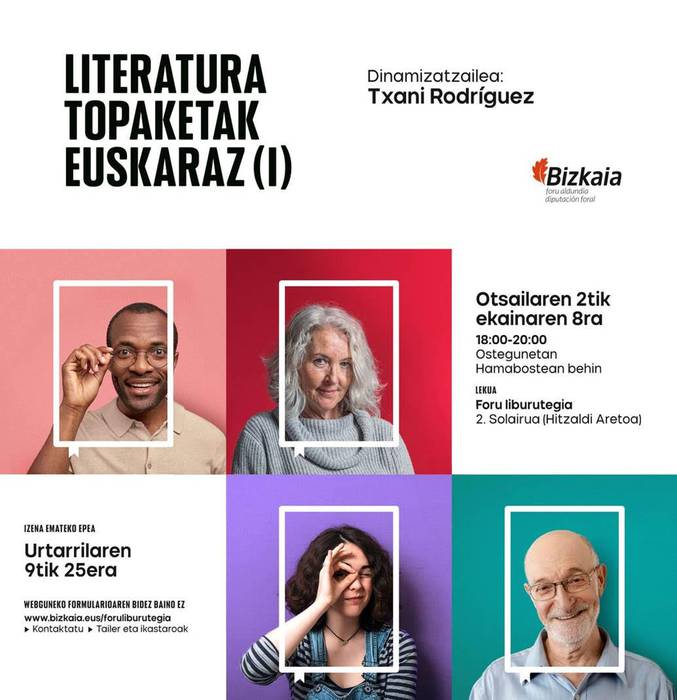 Literatura topaketak euskaraz (I)