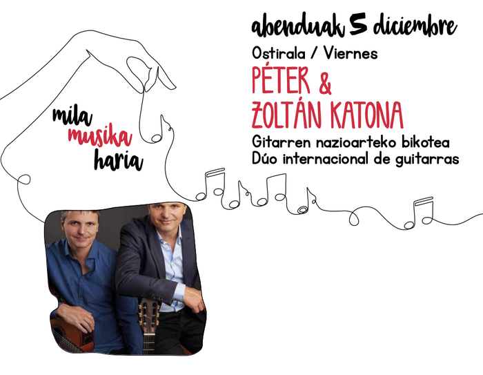 Mila Musika Haria: PÉTER & ZOLTÁN KATONA Bertendona Institutuan