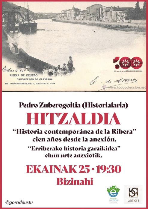 Hitzaldia: "Erriberako historia garaikidea"