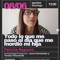 Todo lo que pasó el día que me mordió mi hija liburuaren aurkezpena La Sinsorgan
