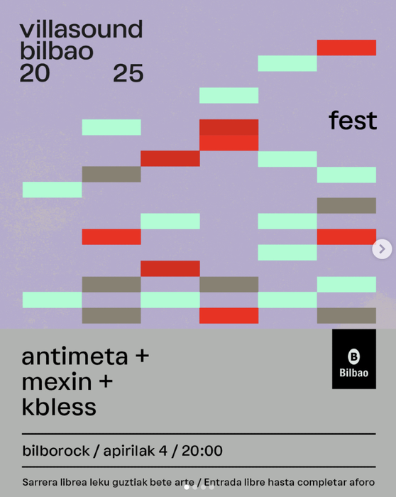 🎚️🔊 VillaSoundBilbao Fest hirugarren eguna! 🔊 🎚️ Bilborocken