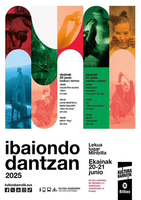 Ibaiondo Dantzan programak kultura eta  dantza hurbilduko ditu Miribillara