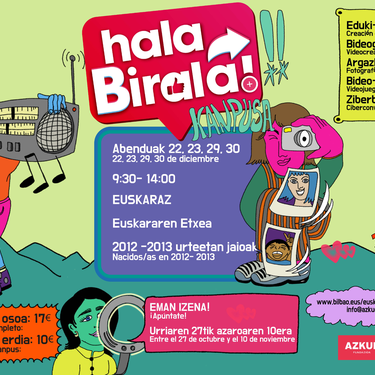 Hala, Birala! programan izena emateko epea zabalik