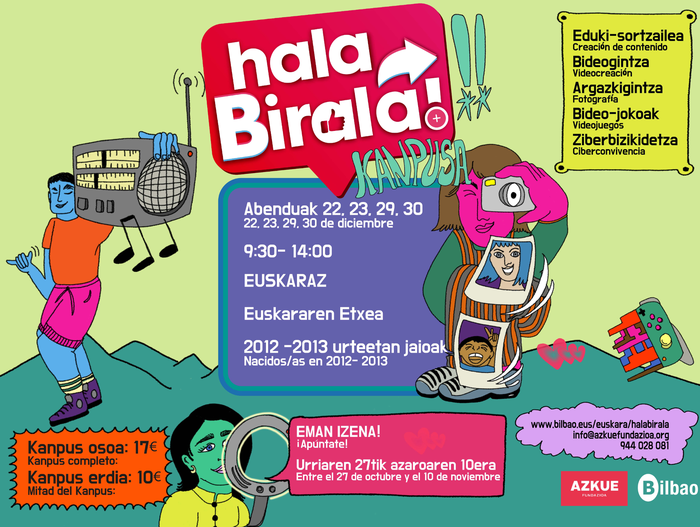 Hala, Birala! programan izena emateko epea zabalik