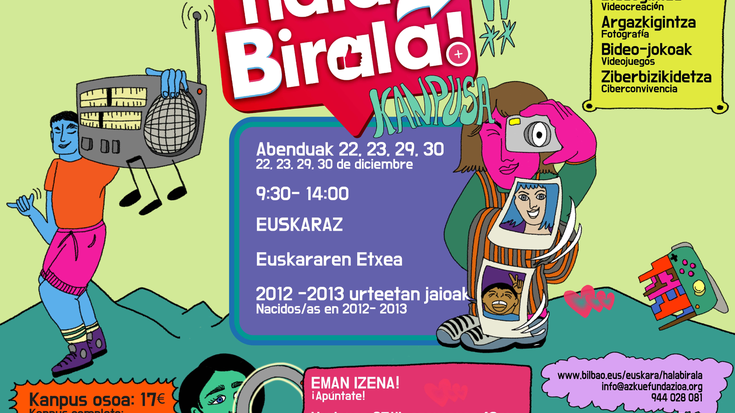 Hala, Birala! programan izena emateko epea zabalik