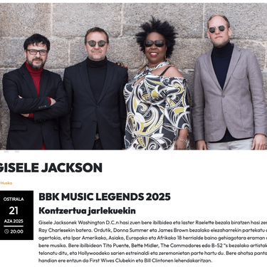 GISELE JACKSON BBK Aretoan