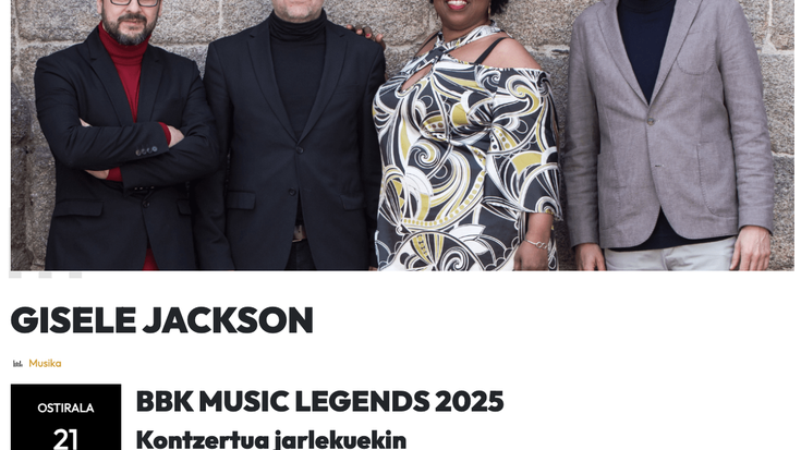 GISELE JACKSON BBK Aretoan