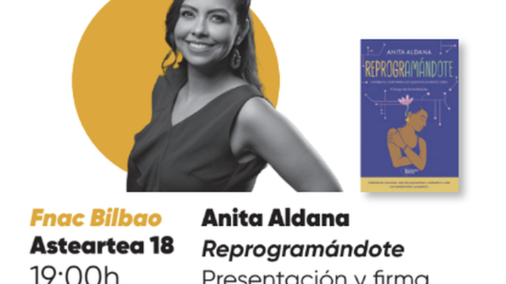 "Reprogramándote" liburuaren aurkezpena eta sinaketa Fnacen