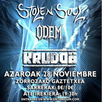 STOLEN SOUL + ODEM + KRUDDÖ Zorrotzako Gaztetxean