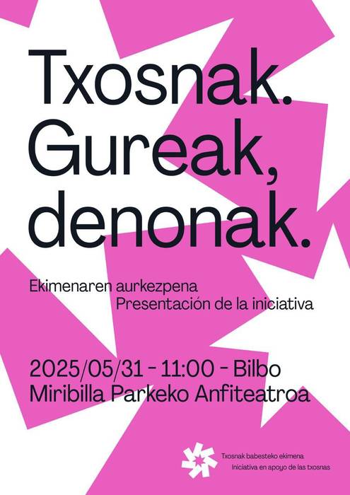 Txosnak. Gureak, denonak. Ekimenaren aurkezpena
